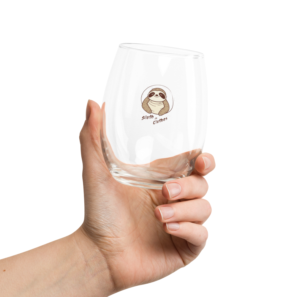 Simple Sloth glass